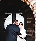 Bride christina and justin